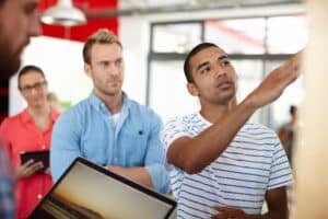 Group of College Students 